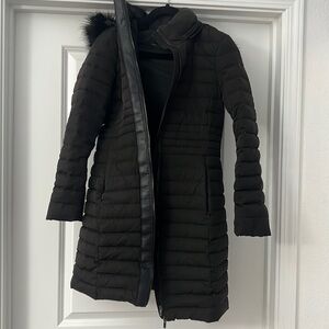 Zara basic puffer jacket